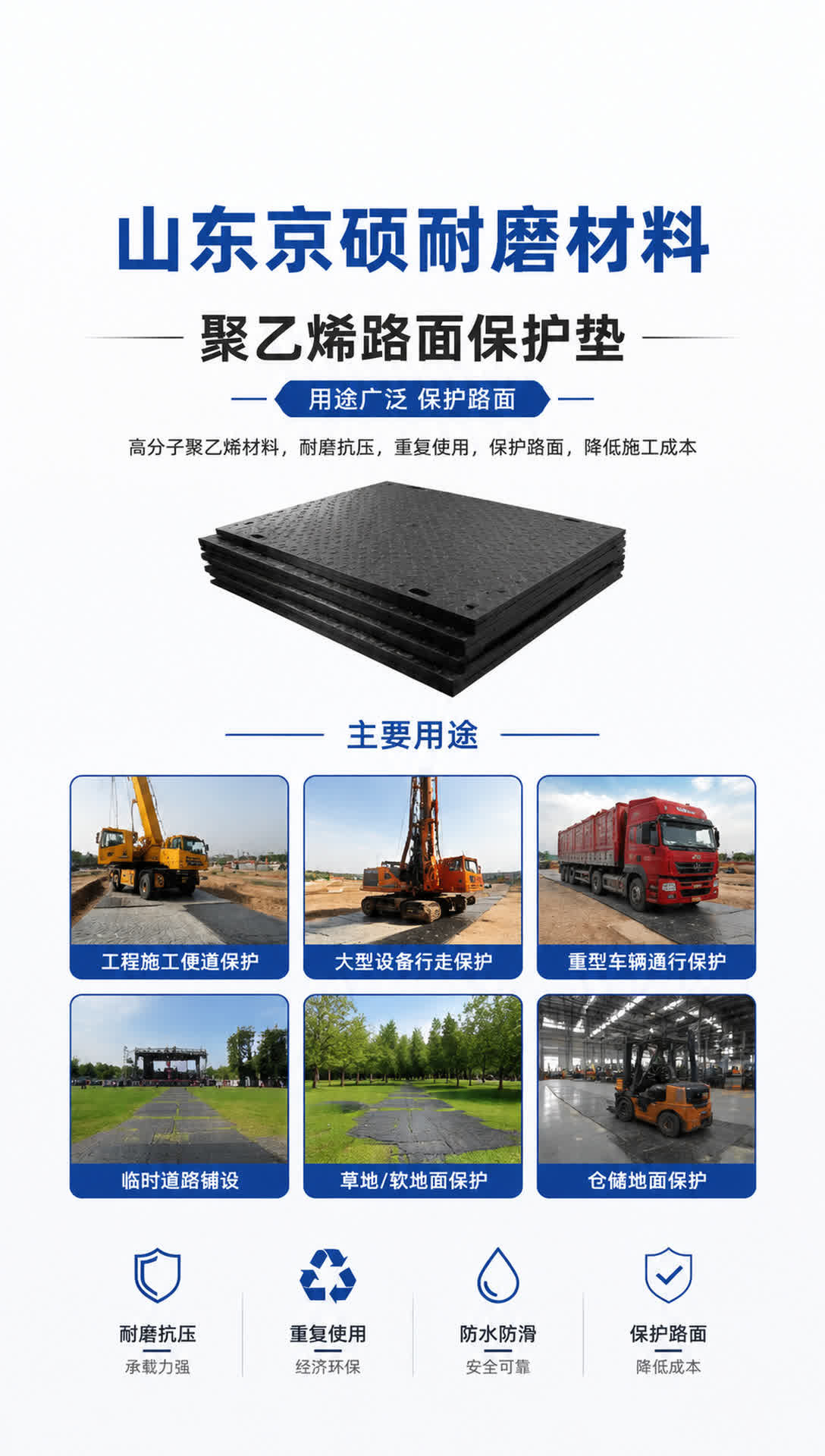 西宁耐磨材料产品展示1