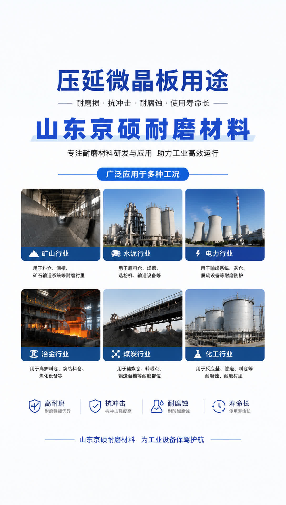 淄博耐磨材料产品展示3