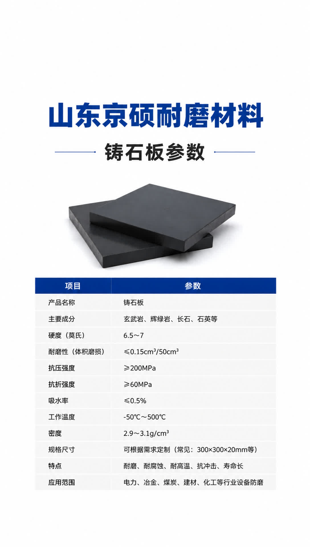 三门峡耐磨材料产品展示10